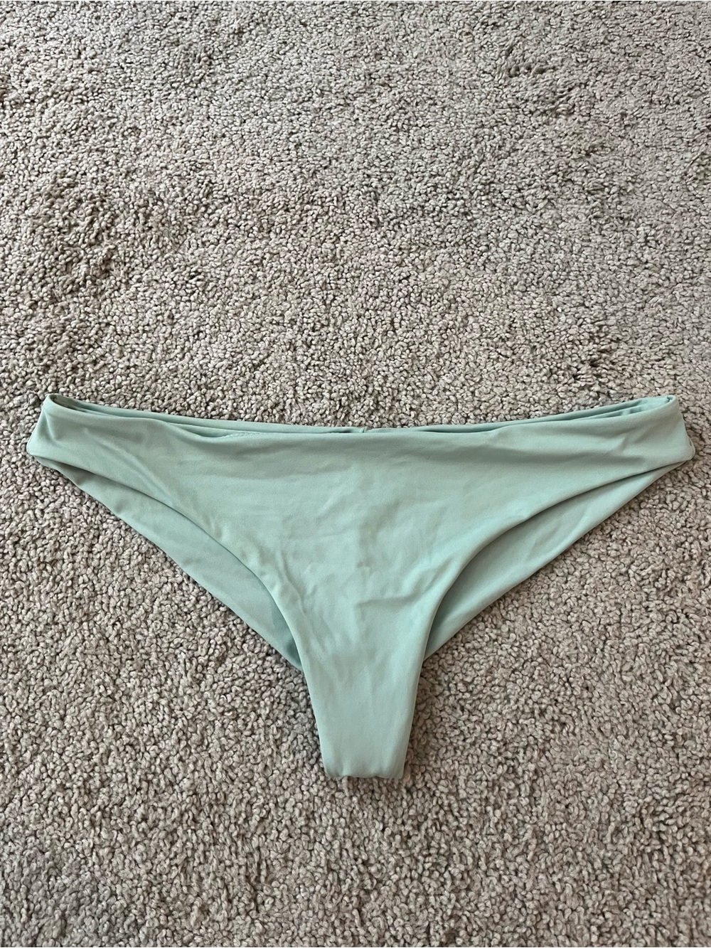 RVCA Mint Green Low-Rise Bikini Bottom